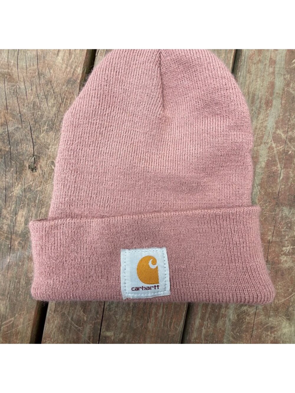 Carhartt Acrylic Watch Hat Beanie Pink One Size Fits All USA Made